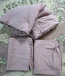 Janlive Duvet Cover 2 Shams Queen Ultra Soft 100% Wahed Cotton Lavender. Fixed Price $54.00.