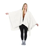 Catalonia Womens Poncho Cape Sherpa Cloak Coat Snuggly Hooded Wearable Blanket. Fixed Price $37.34.