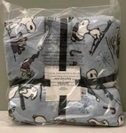 Vera Bradley Peanuts Ski Jump Snoopy Winter Sky Throw Blanket 50" X 80" Nwt. Fixed Price $58.94.