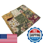 Greenland Home Fashions Antique Chic Quilted Patchwork Throw 50. Fixed Price $57.34.