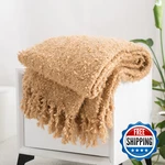Clouddwelling Winter Knit Throw Blanket Fluffy Fuzzy Soft Lightweight Cozy. Fixed Price $81.88.