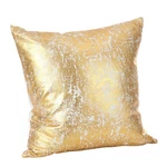 Saro Lifestyle Donnelou Collection Metallic Foil Print Down Filled Cotton Throw. Fixed Price $40.99.