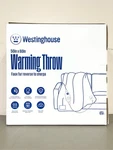 Westinghouse Electric Throw Blanket, Faux Fur Heated With 6 Heating Leve. Fixed Price $44.79.