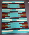 Vintage Acryl Velours Aztec Design Blanket Usa 54X72. Fixed Price $39.99.