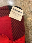 Cannon Fleece Throw, Red. Fixed Price $9.99.