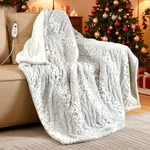 Bearhug Electric Heated Throw Blanket 50" 60" Faux Fur & Sherpa Levels. Fixed Price $50.00.