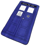 Doctor Who Tardis Throw Blanket. Fixed Price $44.55.
