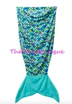 Nwt Justice Girls Mermaid Tail Blanket Throw Sleeping Slumber Bag Christmas Gift. Fixed Price $15.60.