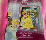 Disney Princess No-sew Fleece Throw Kit 43X55 Pink Blanket New. Fixed Price $24.00.