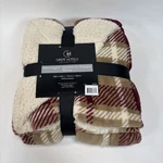 Great Hotels Collection - Microlight Reverse To Sherpa Throw 50" X60. Fixed Price $24.95.