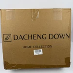 Dacheng Down Throw Blanket 51X66 Filled White Soft Couch Sofa Warm. Fixed Price $32.39.