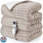 Hansleep Heated Blanket Electric Throw, Heating With 9. Fixed Price $46.49.
