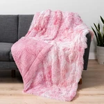 Pavilia Pink Fluffy Throw For Couch, Fuzzy Plush Warm Blanket, Super .... Fixed Price $37.35.