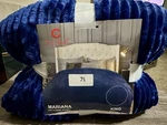 Citi Mall Mariana ( Dark Blue) King Size Soft Flannel Blanket 100% Polyester. Fixed Price $29.99.