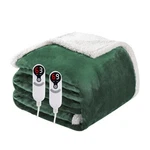 Electric Heated Blanket Queen, 84"X90" Soft Flannel, Dual Control, 6. Fixed Price $99.36.