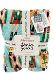 Berkshire Artist Tania Garcia Blue Nutcracker Plush Blanket X90" Christmas. Fixed Price $70.00.