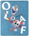 Disney Frozen 2 Silky Soft Throw Blanket 40" X 50" Olaf's Adventures. Fixed Price $9.99.