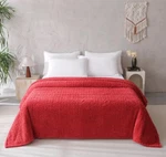 Mainstays Faux Shearling Blanket, Dk. Red, King 102"X90", For Adult. Fixed Price $19.99.