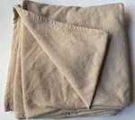 Rare Thick *ralph Lauren Full Queen Bed Blanket Tan Woven Weave Euc! Clean Beige. Fixed Price $174.95.