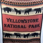 Earth Ragz 55 X 46 Yellowstone National Park Throw Blanket. Fixed Price $20.00.