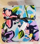 Vera Bradley Throw Blanket Super Soft Marian Floral 50 X 80 Flowers. Fixed Price $38.00.