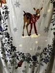 Vera Bradley Fleece Throw Blanket 50" X 80" In Merry Mischief Snow Day. Fixed Price $20.00.