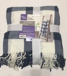 Better Homes And Gardens Fringe Throw Americana Buffalo Plaid. Fixed Price $21.95.