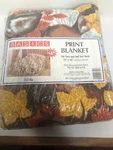 Basics Deer Print Blanket For Twin Full Size 72X90 Nos Vintage Man Cave. Fixed Price $23.97.