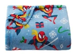 The Big One Plush Throw Blue Blanket Spiderman Super Hero 60 X 72 Christmas. Fixed Price $25.00.