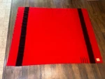 Vintage England Hudsons Bay 4 Point Red 100% Wool Blanket 88X69 Read Description. Fixed Price $175.00.