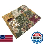 Greenland Home Antique Chic Quilted Patchwork Throw, 50" X 60" Multicolor. Fixed Price $44.92.