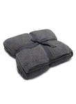 Barefoot Dreams Cozychic Ribbed Blanket Full/queen Graphite. Fixed Price $157.68.