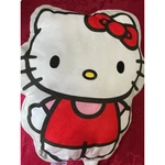 Hello Kitty Sanrio Plush Decorative Throw Pillow Red White Jay Franco 15X13. Fixed Price $19.00.