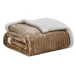 Plazatex Soft Plush Corduroy Sherpa Lined Comfort - King 108X90", Taupe. Fixed Price $54.25.
