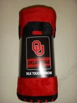 Oklahoma Sooners Ncaa 45X60 Silk Touch Throw Fleece Blanket - Alternate Color. Fixed Price $12.00.