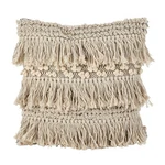 Saro Lifestyle Moroccan Wedding Blanket Fringe Cotton Down Filled Throw Pi. Fixed Price $74.99.