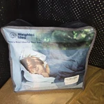 Ynm Weighted Blanket 12 Lbs 48''X72'' Twin Size Premium Cotton & Glass Beads. Fixed Price $10.00.