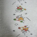 Vtg J.e. Morgan Cotton Waffle Blanket Bunnies Kittens Usa White. Fixed Price $34.00.
