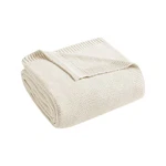 Twin Bree Knit Bed Blanket Ivory. Fixed Price $24.99.