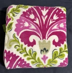 Vera Bradley Rare Julep Tulip Pattern 80 X 50 Plush Throw Blanket - Nwt. Fixed Price $124.98.