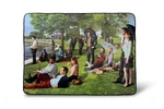 The Office Sunday Afternoon Art Style Fleece Throw Blanket 60 X 45 Inches. Fixed Price $24.99.