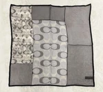 Coach 100% Silk Signature Logo Pattern Scarf Square CA22608 RN26128. Fixed Price $35.98.