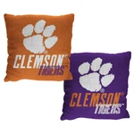 Northwest Ncaa Clemson Tigers Double Sided Jacquard Accent Throw Pillow. Fixed Price $29.99.