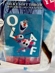 Disney Frozen 2 Olaf Silky Soft Throw Blanket 40" X 50" New. Fixed Price $24.99.