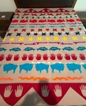 Vintage Pendleton Beaver State Rare Medicine Keeper Wool Blanket 64" X 79". Fixed Price $549.99.